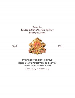 Drawings of English Railways' Horse Drawn Parcel Vans and Lurries